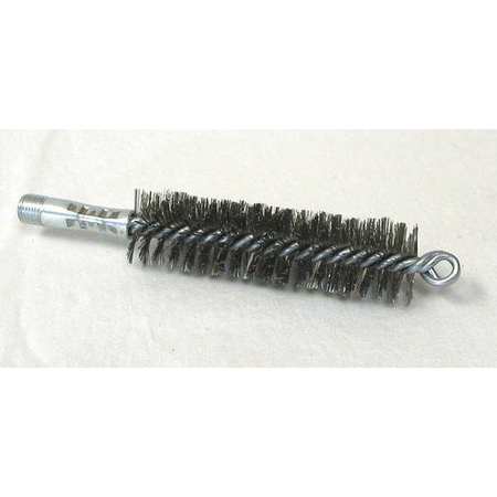 TOUGH GUY Flue Brush, 2 in L Handle, 4-1/2 in L Brush, 7 1/2 in L Overall 2VMZ6