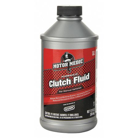 MOTOR MEDIC Hydraulic Clutch Fluid, 12 oz., Bottle M4112/12