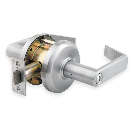 DORMAKABA Lever Lockset, Mechanical, Privacy, Grade 2 QCL240E626S4478S