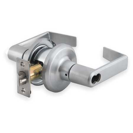 DORMAKABA Lever Lockset, Mechanical, Classroom QTL261E626SA118FLC