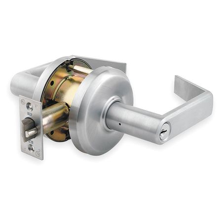 DORMAKABA Lever Lockset, Mechanical, Storeroom QCL270E626S4478SSCKD