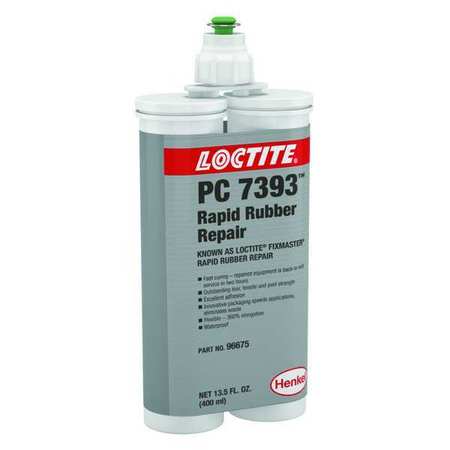 LOCTITE Fixmaster® Rapid Rubber Repair, 400mL, Black, Urethane Fixmaster(R) 428557