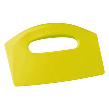 Remco Bench Scraper, Poly, Yellow, 8 1/2 x 5 In 69606