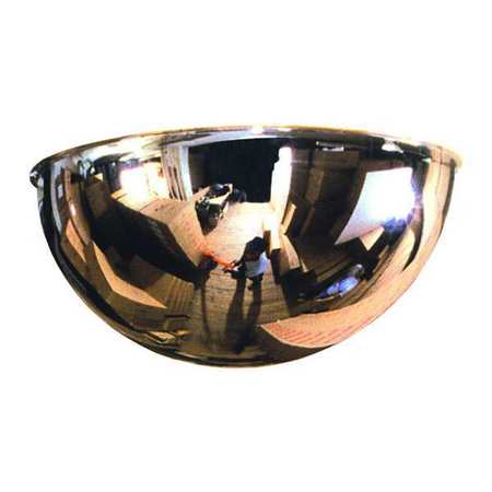 Zoro Select Full Dome Mirror, 18 in, Scratch Resistant ONV-SR-360-18