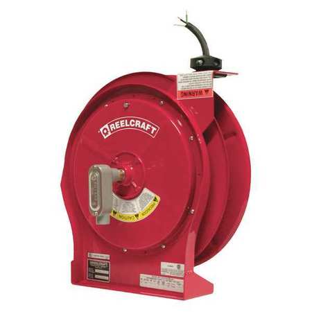 REELCRAFT 50 ft. 12/3 Extension Cord Reel 20.0 A Amps 0 Outlets L 5550 123 X