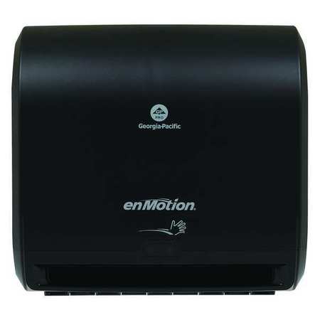 Georgia-Pacific enMotion® Impulse® 10” 1-Roll Automated Touchless Paper Towel Dispenser, Black 59488A