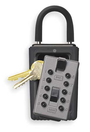 KIDDE Lock Box, Padlock, 3 Keys 1166