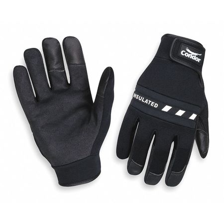 CONDOR Cold Protection Gloves, Polyester Lining, S 2XRT9