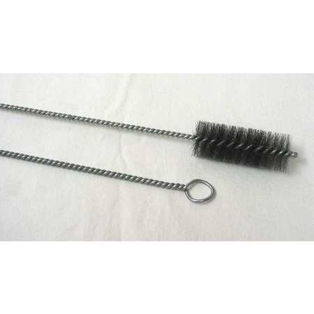 TOUGH GUY Boiler Brush, 26 in L Handle, 4 in L Brush, Twisted Wire, 30 in L Overall 2XTD3