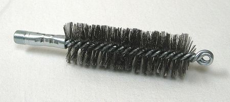TOUGH GUY Flue Brush, 2 in L Handle, 4-1/2 in L Brush, 7 1/2 in L Overall 2XTE6