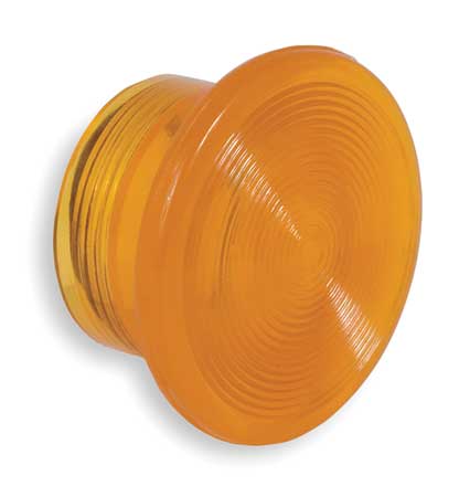 SCHNEIDER ELECTRIC Mushroom Head, 30 mm, Amber 9001A20