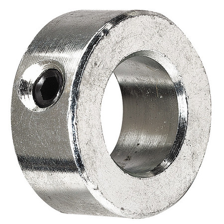 DAYTON Shaft Collar, Set Screw, 1Pc, 7/8 In, St, PK3 2X738