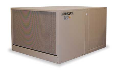 MASTERCOOL Ducted Evaporative Cooler with Motor 7000 cfm, 2200 sq. ft., 9 gal. 2YAE6-4UE42-3X276