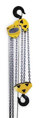 OZ LIFTING PRODUCTS Manual Chain Hoist, 20000 lb., Lift 20 ft. OZ100-20CHOP
