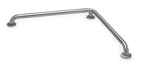 ENCORE 30" L, Smooth, Stainless Steel, L- Shaped Grab Bar, Stainless steel GBS15-113030-Q