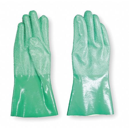 Condor Chemical Resistant Glove, Sz 9, PR, Length: 12" 2YEL2