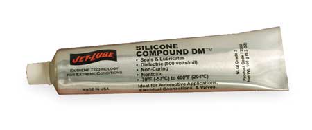 Jet-Lube Dielectric Grease, Silicone Compnd, 5.3 Oz. 73560