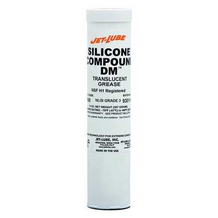 JET-LUBE Dielectric Grease, Silicone DM, 14 Oz. 73550