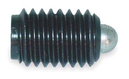 TE-CO Plunger, Spring, Steel, Zinc, 5/16-18, PK5 52604