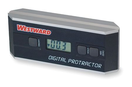 Westward Electronic Digital Protractor, 6 In 2YNJ1