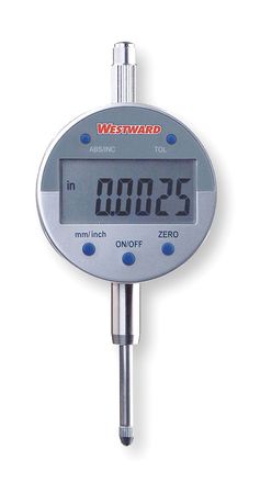 Westward Electronic Digital Indicator, 0-1 In 2YNK1