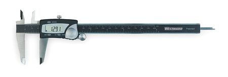 WESTWARD Electronic Digital Caliper, 8 In/200mm 2YNC7