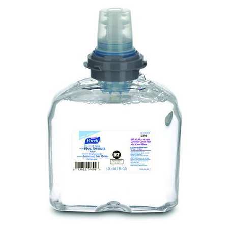 PURELL Hand Sanitizer, Foam, 1200mL, PK2 5393-02