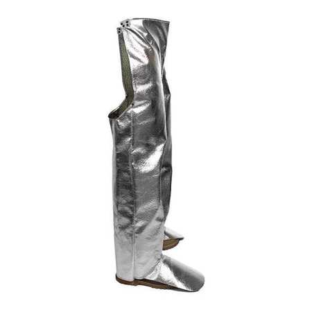 NATIONAL SAFETY APPAREL Chaps, Aluminized Carbon Kevlar(R) L40NLNL38
