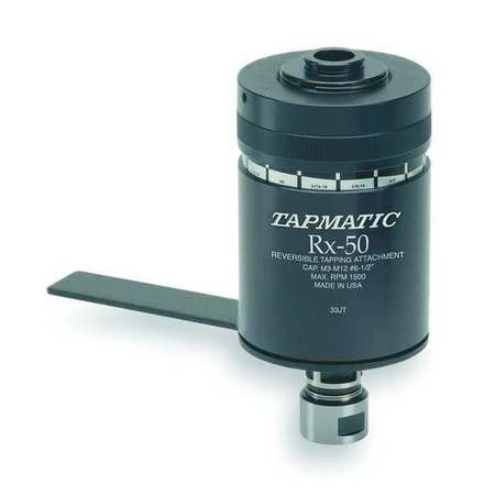 Tapmatic Tapping Head, #33 JT, 2000 RPM, #0-1/4 Cap 13033