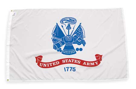 NYLGLO Army Flag, 3x5 Ft 439035