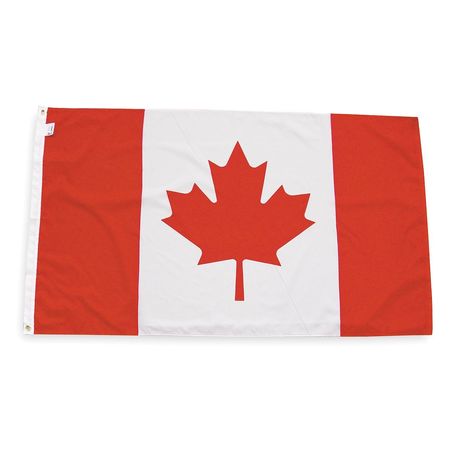 NYLGLO Canada Flag, 3x5 Ft, Nylon 191337