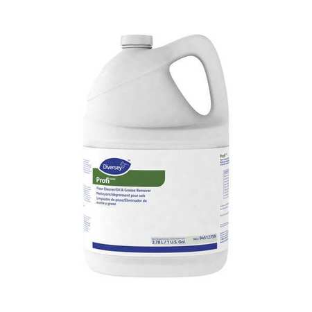 DIVERSEY Floor Cleaner, 1 gal., Surfactant, White 94512759