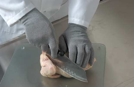 Showa Cut Resistant Coated Gloves, A3 Cut Level, PVC, XL, 1 PR 8113C-10