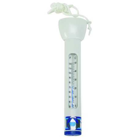 ZORO SELECT Thermometer, Floating, Plastic 2ZTZ3