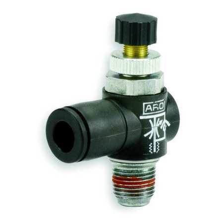 ARO Cylder Port Flow Control, 3/8 Tube, 1/4 119310-255