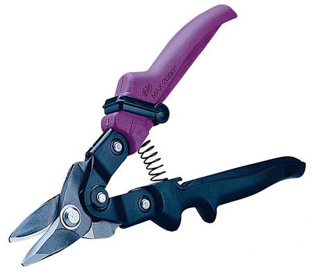 Malco Bulldog Snip, Notching/Trimming, 10 in, Fine Blanked Hardened Alloy Steel M2005