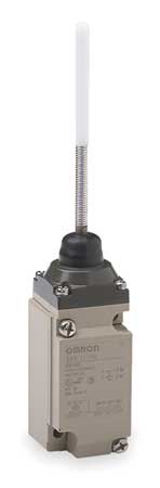OMRON Heavy Duty Limit Switch, Wobble Stick, SPDT, 10A @ 600V AC, Actuator Location: Top D4A1114N