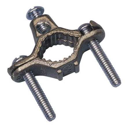 NVENT ERICO Pipe Clamp, Grounding, 1/2-1 In, Bronze CWP1JU