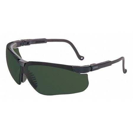 Honeywell Uvex Safety Glasses, Green Anti-Scratch S3208