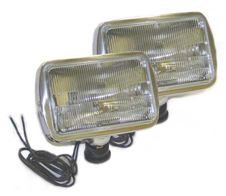 Grote Fog/Driving Lamps, 700 Series, Clear, PK2 07001-4