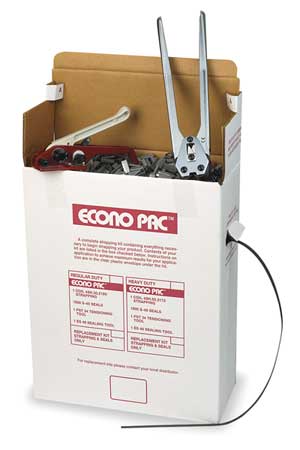 Zoro Select Strapping Kit, Polypropylene, 7200 ft. L 2CXL4