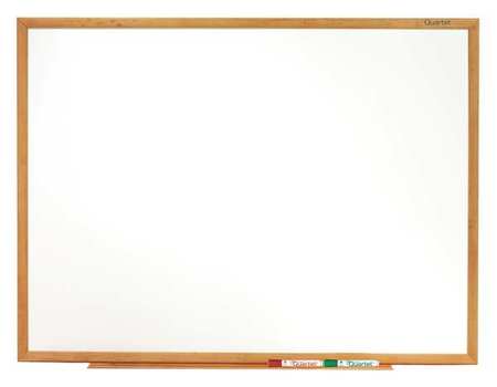 QUARTET 36"x48" Melamine Whiteboard, Gloss S574GGS