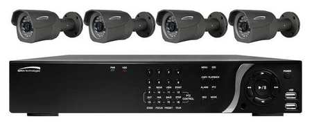 SPECO TECHNOLOGIES Network Video Recorder Kit, Economy, 1 TB ZIPL4B1