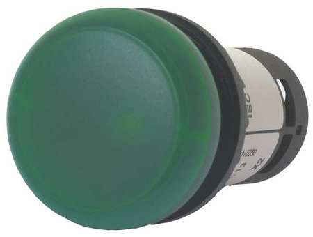 EATON Raised Indicator Light, Green, 120VAC C22-L-G-120