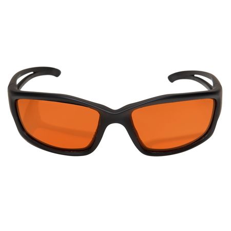 Edge Eyewear Safety Glasses, Orange Anti-Fog, Scratch-Resistant SBR610