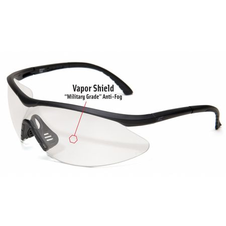 Edge Eyewear Safety Glasses, Clear Anti-Scratch XFL611