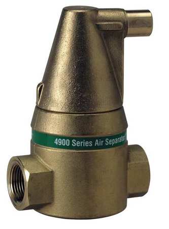 TACO Air Separator, 1 in., 150psi, Automatic 49-100T-2