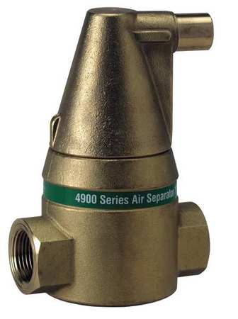 TACO Air Separator, 150psi, 240, Automatic 49-125T-2
