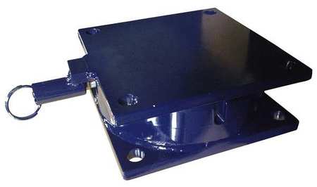 RWM 30,000 lb. Capacity Steel Turntable Swivel Section 8-1/2" x 8-1/2" Plate T125-LMRT-SL