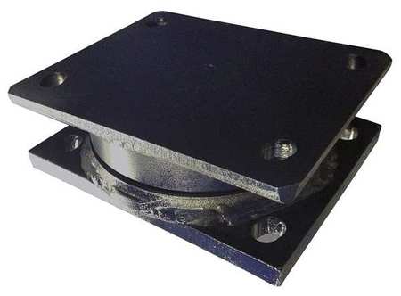 RWM 10,000 lb. Capacity Steel Turntable Swivel Section 6-1/4" x 7-1/2" Plate T95-95RT